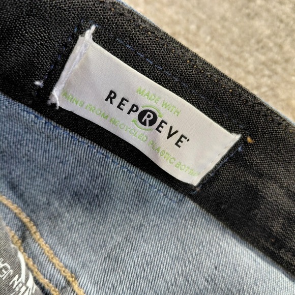 Calvin Klein Jeans High Rise Demi Boot Cut Women 20W Medium Wash Jeans 40x30 NEW - Picture 11 of 12